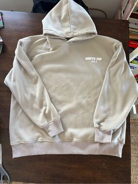White Fox Offset Moon Vol.3 Hoodie